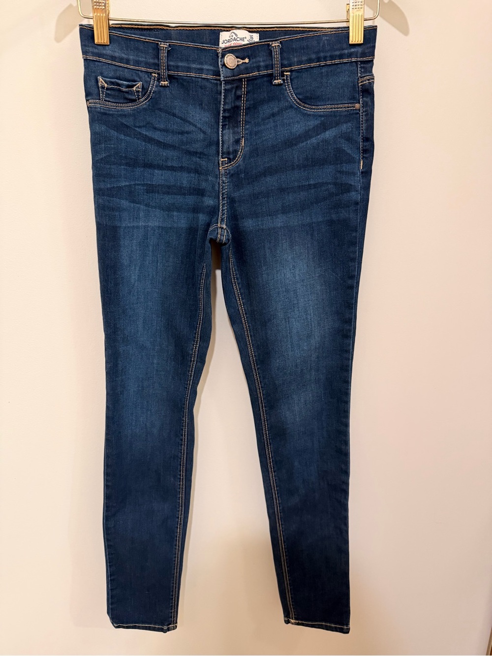 Jordache Women's Dark Blue Skinny Jeans Size 16